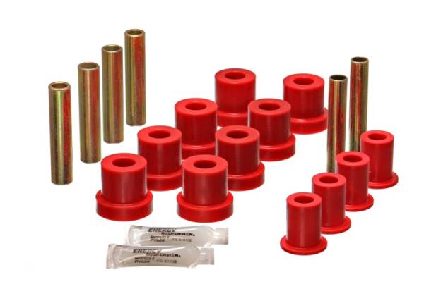 Energy Suspension - Energy Suspension Chev K-10 4 X 4 Frt Sprg Bush - Red