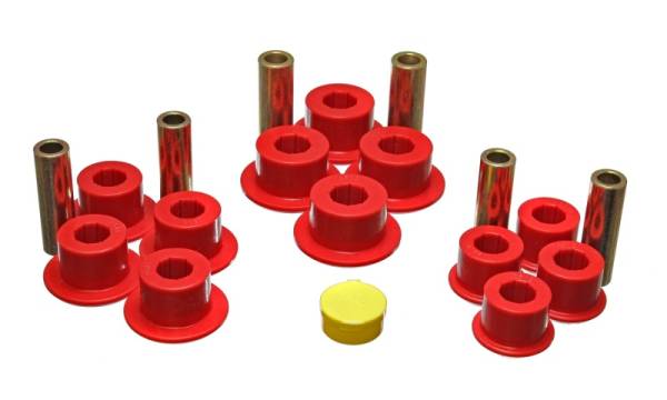 Energy Suspension - Energy Suspension Chevy Rear Leaf Spring Set - Red