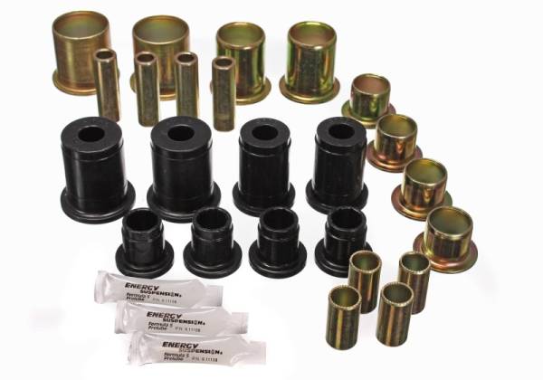 Energy Suspension - Energy Suspension Universal Black Control Arm Bushing Set - Complete Set