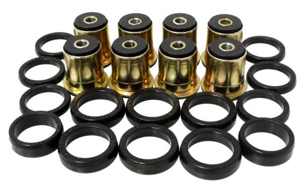 Energy Suspension - Energy Suspension GM Black Rear End Control Arm Bushng Set w/ Thrust Washer