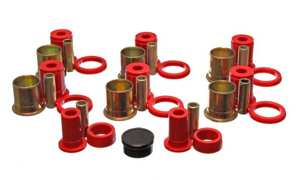 Energy Suspension - Energy Suspension Gm Cntrl Arm W/Thrust Washer - Red