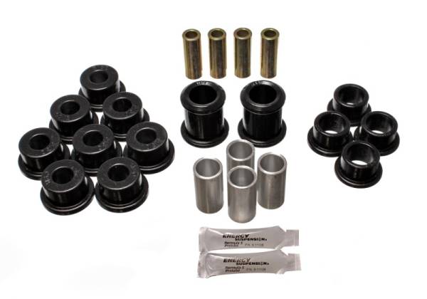 Energy Suspension - Energy Suspension Gm Cntrl Arm Bushing Set - Black