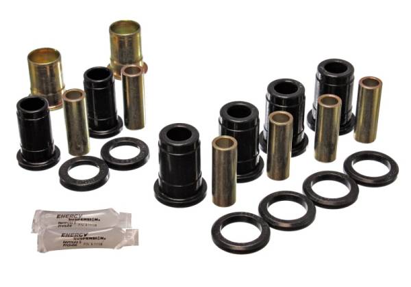 Energy Suspension - Energy Suspension 59-64 Bel Air/Impala / 64 El Camino (w/ Single U/A) Black Rear C/A Bushing Set