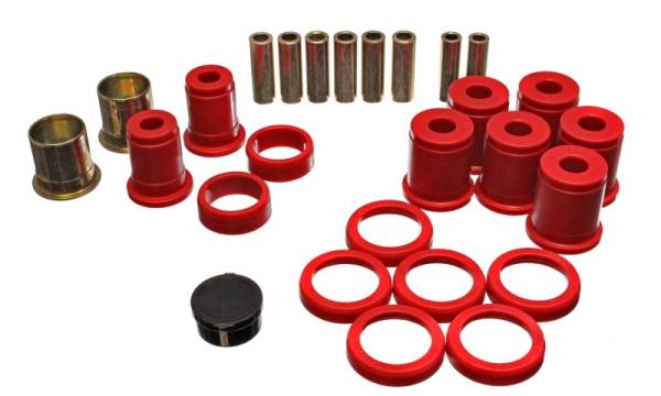 Energy Suspension - Energy Suspension 80-96 Buick / 78-96 Chevy  / 80-92 Olds Red Rear End Control Arm Bushing Ste