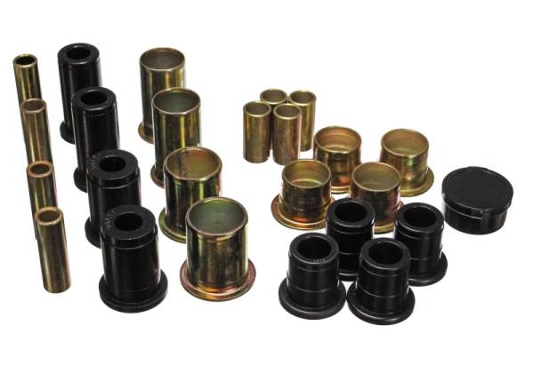 Energy Suspension - Energy Suspension 82-04 Ford Blazer/S10/S15 PickUp 2WD Black Front Control Arm Bushing Set