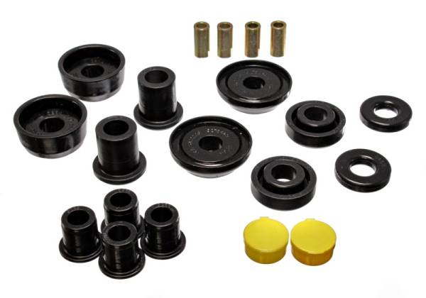 Energy Suspension - Energy Suspension 93-02 Camaro/Firebird/Trans Am Black Front End Control End Bushing Set