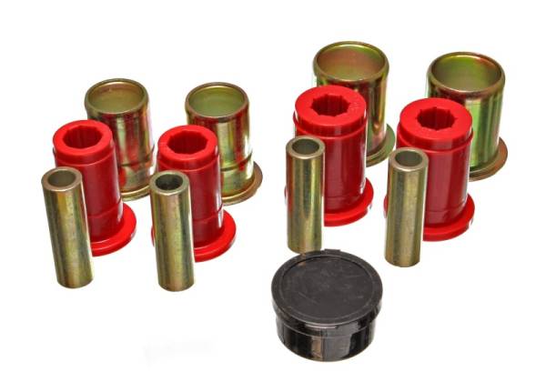 Energy Suspension - Energy Suspension Universal Red Control Arm Bushing Set - LOWERS ONLY