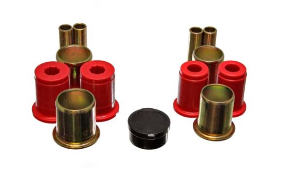 Energy Suspension - Energy Suspension Universal Red Control Arm Bushing Set - LOWERS ONLY