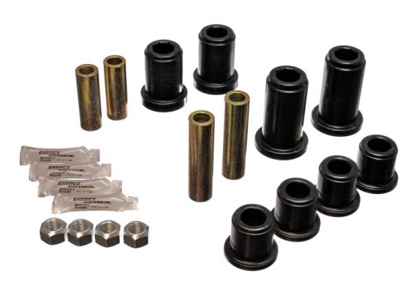 Energy Suspension - Energy Suspension 01-06 GM Silverado C2500 HD 2WD/K2500 HD 4WD Blk Front End Control Arm Bushing Set