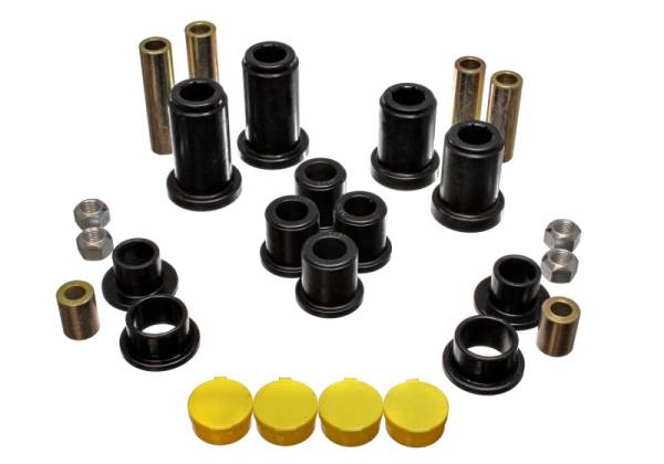 Energy Suspension - Energy Suspension 99-07 General Motors (Various) Black Front End Control Arm Bushing Set