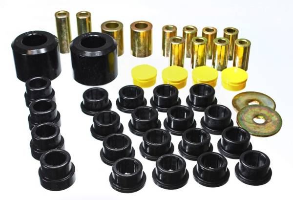 Energy Suspension - Energy Suspension 10 Chevy Camaro Black Rear End Control Arm Bushing Set