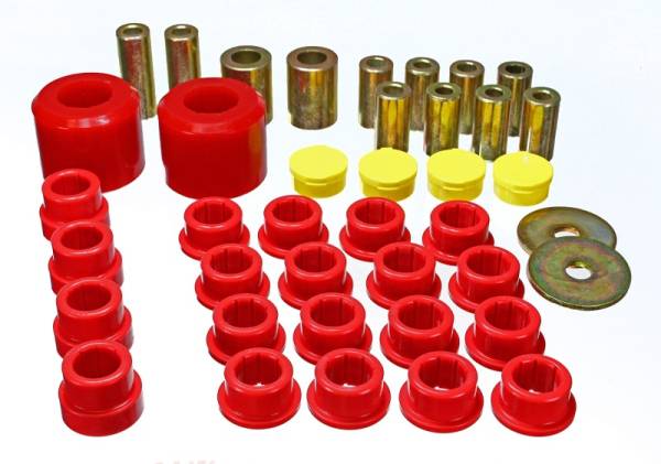 Energy Suspension - Energy Suspension 10 Chevy Camaro Red Rear End Control Arm Bushing Set