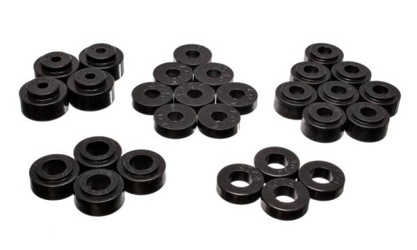 Energy Suspension - Energy Suspension Gm Body Mount Set - Black