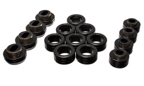 Energy Suspension - Energy Suspension S10 Body Mount Set - Black