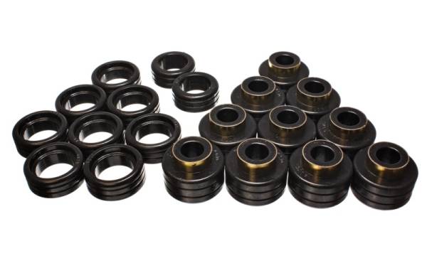 Energy Suspension - Energy Suspension 95-99 GM Tahoe/Yukon/Denali 2WD/4WD Black Body (Cab) Mount Set