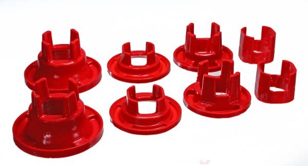 Energy Suspension - Energy Suspension 10 Chevy Camaro Red Rear Sub-Frame Mount Insert Bushing Set