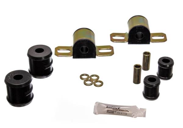 Energy Suspension - Energy Suspension 67-81 Camaro Black 3/4 inch Bar One Bolt Clamp Style Rear Sway Bar Bushing Set