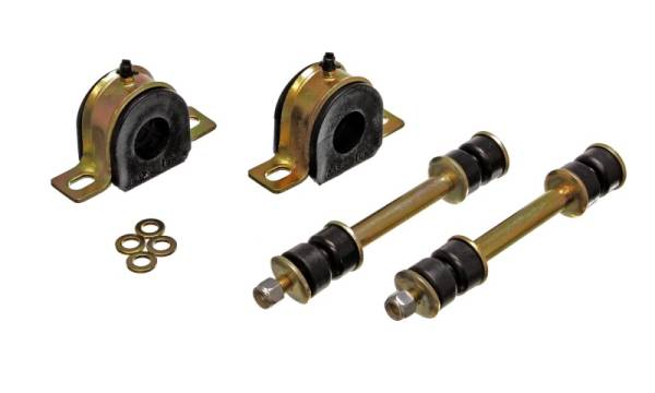 Energy Suspension - Energy Suspension 82-04 Chevy S10 Blazer/S10 PU Blk Front Sway Bar Bushing Set w/ 1-1/16in End Links