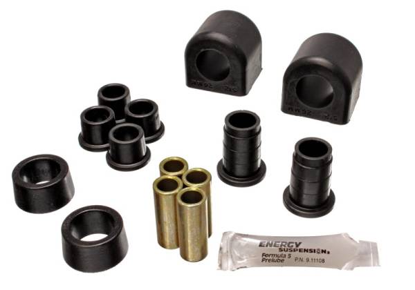 Energy Suspension - Energy Suspension 84-87 Chevrolet Corvette Black 26mm Front Sway Bar Bushing Set (End Links Inc)