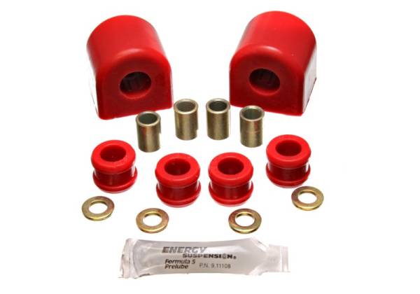 Energy Suspension - Energy Suspension 84-96 Chevy Corvette Red Reuse OE 19mm OD Rear Sway Bar Brackets