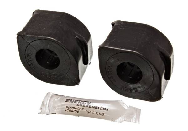 Energy Suspension - Energy Suspension 97-04 Chevy Corvette Black 23mm Front Sway Bar Frame Bushing Set