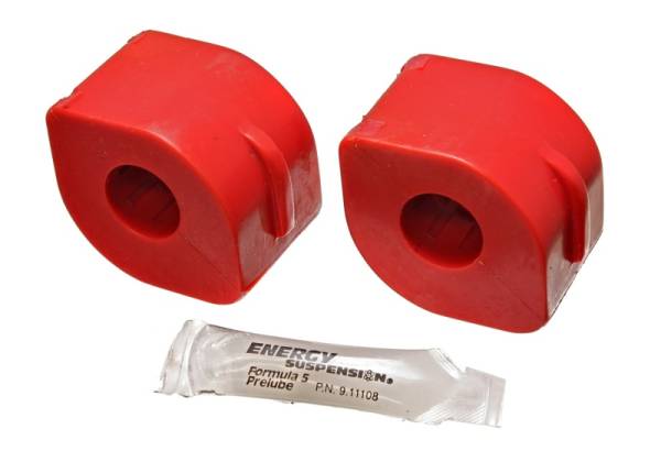 Energy Suspension - Energy Suspension 97-04 Chevy Corvette Red 23mm Front Sway Bar Frame Bushing Set