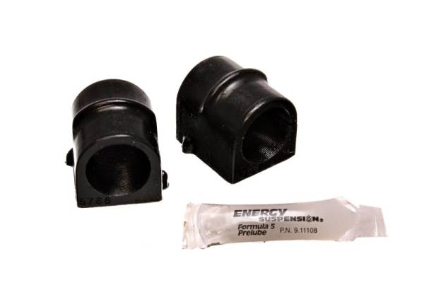 Energy Suspension - Energy Suspension 04-06 Pontiac GTO 28mm Front Sway Bar Frame Bushing Set - Black