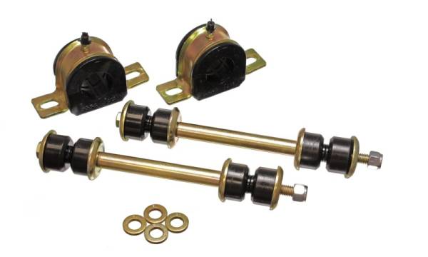 Energy Suspension - Energy Suspension 00-06 Tahoe/Yukon/Denali 2WD Black 32mm Front Sway Bar Bushing Set