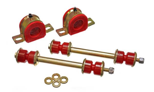 Energy Suspension - Energy Suspension 00-06 Tahoe/Yukon/Denali 2WD Red 32mm Front Sway Bar Bushing Set