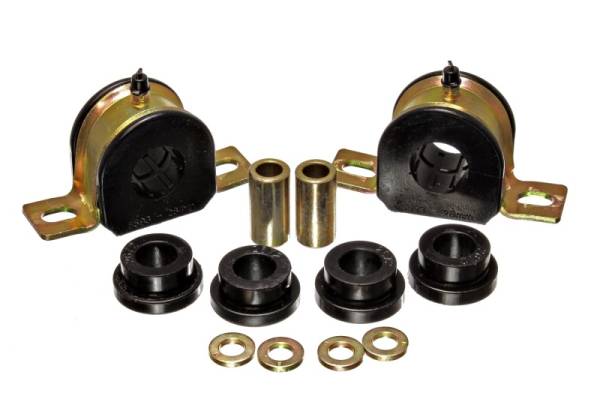 Energy Suspension - Energy Suspension 00-06 Tahoe/Yukon/Denali 2WD Black 28mm Rear Sway Bar Bushing Set