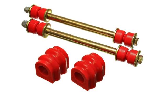 Energy Suspension - Energy Suspension 11-12 Chevy Camaro Red 23mm Rear Sway Bar Bushing Set