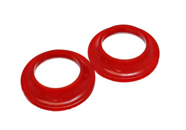 Energy Suspension - Energy Suspension 91-96 Chevrolet Full Size Red Rear Upper Coil Spring Isolators