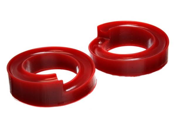 Energy Suspension - Energy Suspension Frnt.Spring Lift Isltr. 1.25in - Red