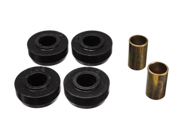 Energy Suspension - Energy Suspension 62-67 Chevy Nova Black Front Strut Rod Bushing Set