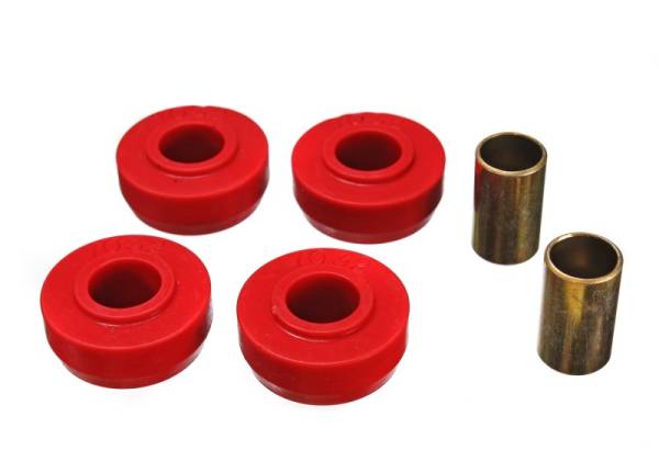 Energy Suspension - Energy Suspension 62-67 Chevy Nova Red Front Strut Rod Bushing Set