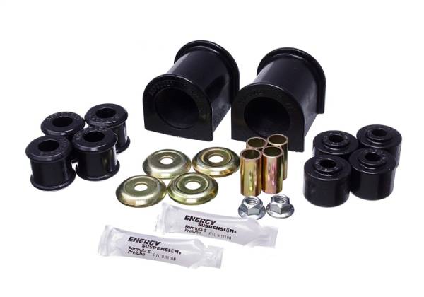 Energy Suspension - Energy Suspension 89-11 Ford F53 Class A Motorhome 1-1/2in Front Sway Bar Bushings - Black