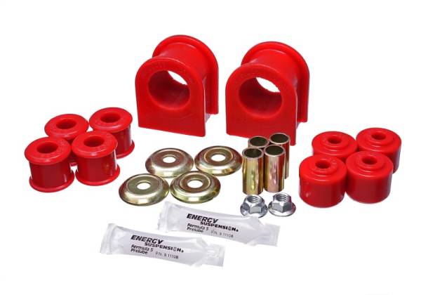 Energy Suspension - Energy Suspension 99-11 Ford F53 Motorhome Red 35mm Rear Sway Bar Bushing Set