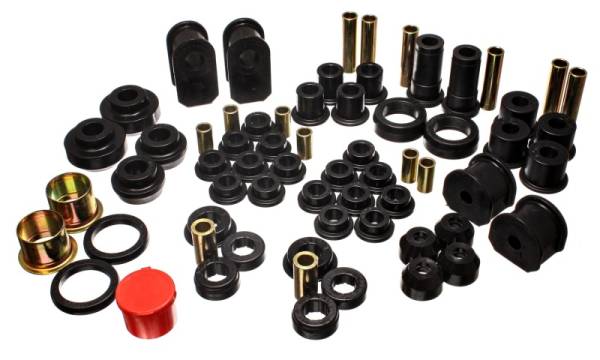 Energy Suspension - Energy Suspension 91-94 Ford Explorer 4WD Black Hyper-flex Master Bushing Set