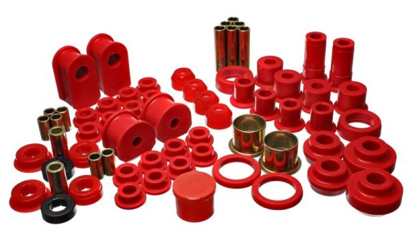 Energy Suspension - Energy Suspension 91-94 Ford Explorer 4WD Red Hyper-flex Master Bushing Set