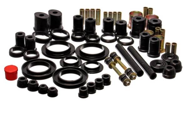 Energy Suspension - Energy Suspension 99-04 Ford Mustang Black Hyper-flex Master Bushing Set