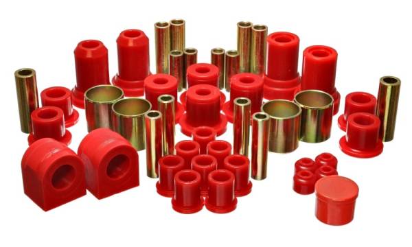 Energy Suspension - Energy Suspension 04-06 Ford F150 Pickup 2WD Red Hyper-flex Master Bushing Set