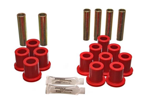 Energy Suspension - Energy Suspension Fd Trk Rr Sprg Bush O.E.M. - Red