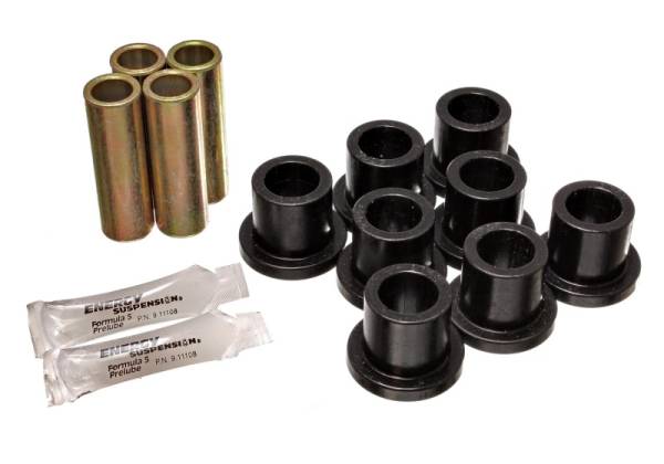 Energy Suspension - Energy Suspension Ford F-250 / F-350 Black Rear Leaf Spring Bushing Set