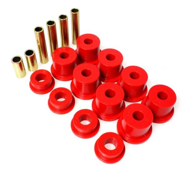 Energy Suspension - Energy Suspension Fd 4 Wd Frt Sprg Bush Set - Red