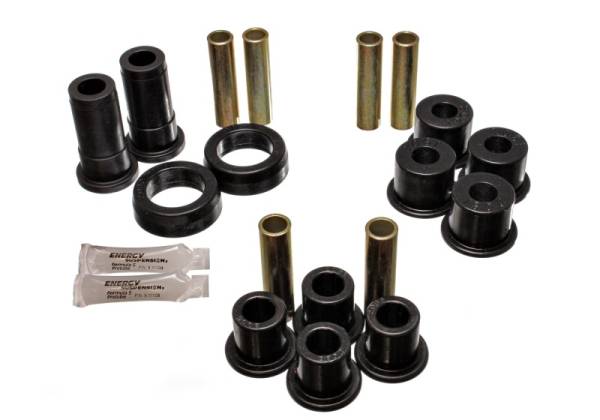 Energy Suspension - Energy Suspension 91-94 Ford Explorer/Bronco II 2WD/4WD Black Rear Leaf Spring Bushing Set