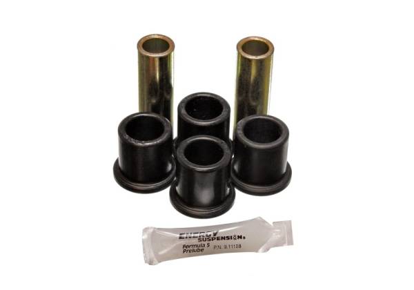 Energy Suspension - Energy Suspension 82-96 Ford F100/F150 2WD Black Rear Frame Shackle Bushing Set