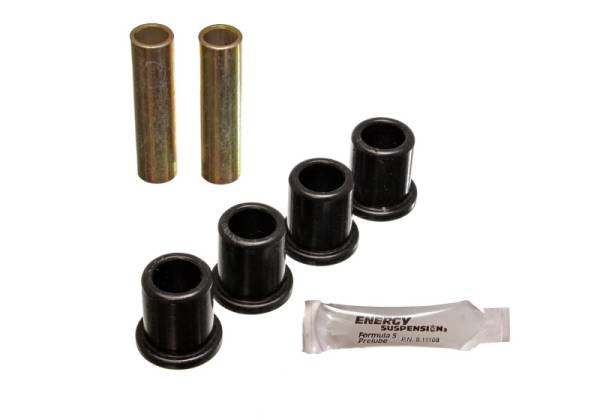 Energy Suspension - Energy Suspension 89-97 Ford Ranger Black Rear 2WD Frame Shackle Bushings Set