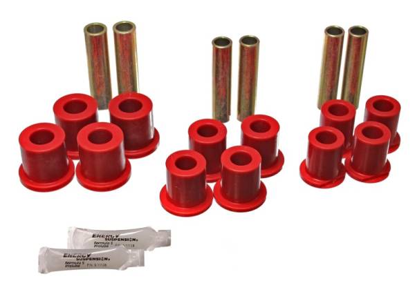 Energy Suspension - Energy Suspension Spring Bushings - Red