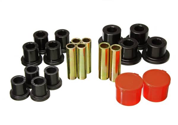 Energy Suspension - Energy Suspension 98-11 Ford Ranger 2/4WD Rear Leaf Spring Bushing Set - Black