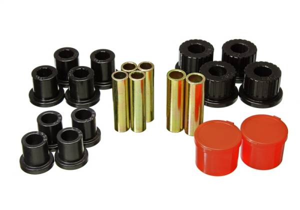 Energy Suspension - Energy Suspension 98-11 Ford Ranger 2/4WD Rear Leaf Spring Bushing Set - Black